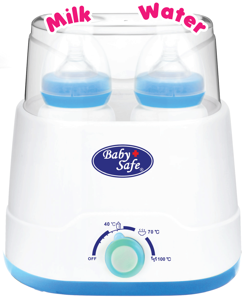 Twin Bottle Warmer - Baby Safe